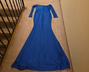 Elegant Blue Evening Gown